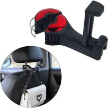 Powermaster PM-20941 Araç Koltuk Arkası Kanca Askılık- Telefon Tutucu (Teleskopik)