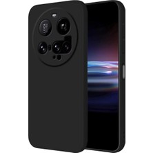 Mi 15 Ultra Kılıf Nano Içi Kadife Silikon - Siyah