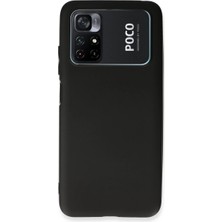 Poco M4 Pro 4g Kılıf First Silikon - Siyah