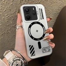 HONTINGA Xiaomi Redmi Note 14 ile Uyumlu Kılıfı Silikon Kenar Sert Arka Düşüme Önleyici Basitlik Anti Düşme Kamera Korumali Yaratıcı Desen Telefon Kılıfı Kadın ve Erkek Için Uygundur K1-0847