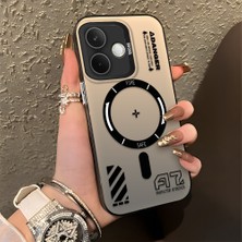 HONTINGA Oppo A5 Pro 5g ile Uyumlu Kılıfı Silikon Kenar Sert Arka Düşüme Önleyici Basitlik Anti Düşme Kamera Korumali Yaratıcı Desen Telefon Kılıfı Kadın ve Erkek Için Uygundur K1-0847