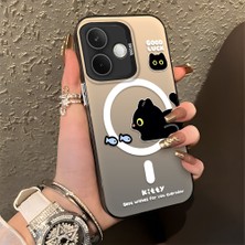 HONTINGA Oppo A5 Pro 5g ile Uyumlu Kılıfı Silikon Kenar Sert Arka Düşüme Önleyici Basitlik Anti Düşme Kamera Korumali Yaratıcı Desen Telefon Kılıfı Kadın ve Erkek Için Uygundur K1-0848