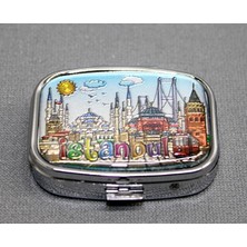 Istanbul Temalı Kutusu Anahtarlık AAALK4350