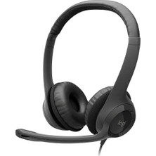 Erdo Ticaret Logıtech H390, 981-000406, Usb, Çağrı Merkezi, Ofis, Toplantı, Konuşmacı Tipi, Microfonlu Kulaklık