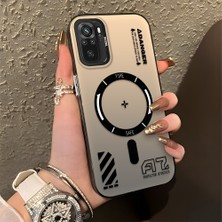 HONTINGA Xiaomi Redmi Note 10S ile Uyumlu Kılıfı Silikon Kenar Sert Arka Düşüme Önleyici Basitlik Anti Düşme Kamera Korumali Yaratıcı Desen Telefon Kılıfı Kadın ve Erkek Için Uygundur K1-0847