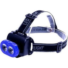 Çift Başlı Pilli Kafa Lambası WT-059