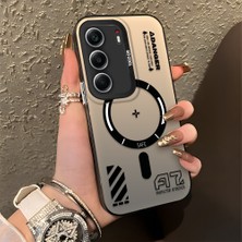 HONTINGA Tecno Camon 40 ile Uyumlu Kılıfı Silikon Kenar Sert Arka Düşüme Önleyici Basitlik Anti Düşme Kamera Korumali Yaratıcı Desen Telefon Kılıfı Kadın ve Erkek Için Uygundur K1-0847