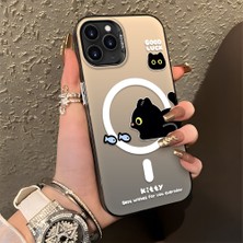 HONTINGA iPhone 11 Pro Max ile Uyumlu Kılıfı Silikon Kenar Sert Arka Düşüme Önleyici Basitlik Anti Düşme Kamera Korumali Yaratıcı Desen Telefon Kılıfı Kadın ve Erkek Için Uygundur K1-0848