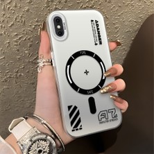 HONTINGA iPhone Xs ile Uyumlu Kılıfı Silikon Kenar Sert Arka Düşüme Önleyici Basitlik Anti Düşme Kamera Korumali Yaratıcı Desen Telefon Kılıfı Kadın ve Erkek Için Uygundur K1-0847