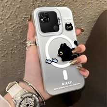 HONTINGA Xiaomi Redmi 9c ile Uyumlu Kılıfı Silikon Kenar Sert Arka Düşüme Önleyici Basitlik Anti Düşme Kamera Korumali Yaratıcı Desen Telefon Kılıfı Kadın ve Erkek Için Uygundur K1-0848