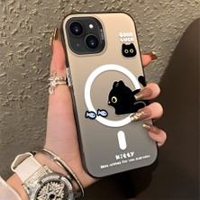 HONTINGA iPhone 13 ile Uyumlu Kılıfı Silikon Kenar Sert Arka Düşüme Önleyici Basitlik Anti Düşme Kamera Korumali Yaratıcı Desen Telefon Kılıfı Kadın ve Erkek Için Uygundur K1-0848