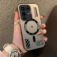 HONTINGA Infinix Note 50 4g ile Uyumlu Kılıfı Silikon Kenar Sert Arka Düşüme Önleyici Basitlik Anti Düşme Kamera Korumali Yaratıcı Desen Telefon Kılıfı Kadın ve Erkek Için Uygundur K1-0847
