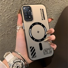 HONTINGA Xiaomi Redmi Note 11 Pro 4g ile Uyumlu Kılıfı Silikon Kenar Sert Arka Düşüme Önleyici Basitlik Anti Düşme Kamera Korumali Yaratıcı Desen Telefon Kılıfı Kadın ve Erkek Için Uygundur K1-0847