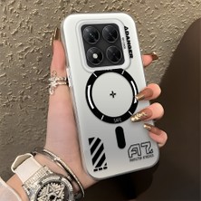HONTINGA Poco X7 ile Uyumlu Kılıfı Silikon Kenar Sert Arka Düşüme Önleyici Basitlik Anti Düşme Kamera Korumali Yaratıcı Desen Telefon Kılıfı Kadın ve Erkek Için Uygundur K1-0847