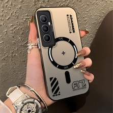 HONTINGA Realme C65 4g ile Uyumlu Kılıfı Silikon Kenar Sert Arka Düşüme Önleyici Basitlik Anti Düşme Kamera Korumali Yaratıcı Desen Telefon Kılıfı Kadın ve Erkek Için Uygundur K1-0847