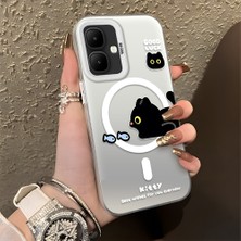 HONTINGA Infinix Smart 10 ile Uyumlu Kılıfı Silikon Kenar Sert Arka Düşüme Önleyici Basitlik Anti Düşme Kamera Korumali Yaratıcı Desen Telefon Kılıfı Kadın ve Erkek Için Uygundur K1-0848