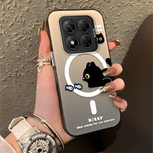 HONTINGA Poco X7 ile Uyumlu Kılıfı Silikon Kenar Sert Arka Düşüme Önleyici Basitlik Anti Düşme Kamera Korumali Yaratıcı Desen Telefon Kılıfı Kadın ve Erkek Için Uygundur K1-0848