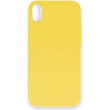 Uluora iPhone Xs Max Kadife Kaplı Lüx Lansman Silikon Kılıf