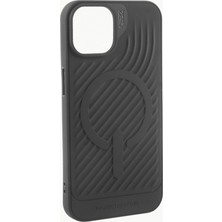 Uluora iPhone 12 6.1 Lüx Magsaff Gear Silikon Kılıf