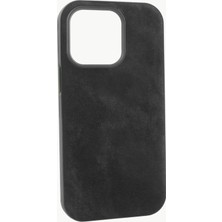 Uluora iPhone 15 Pro Max Nubuk Lüx Velvet Silikon Kılıf