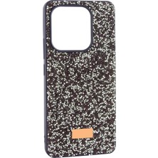 Uluora Iphone 15 Pro Taşlı Kapak Kılıf