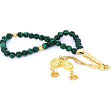 Uluora Malahit Doğaltaş Tesbih 8 mm