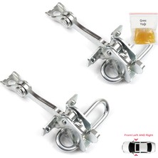 Bross Otomotiv Fiat Panda Mk2 169 2003-2012 51779914 Için 2 Ea Ön Sağ ve Sol Kapı Gergi Yayı