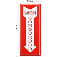 Önlemiş Önlemis Iş Güvenlik Levhası 10*25 Dekota