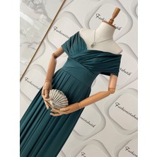 Fashionistabutik Prenses Yaka Elbise Abiye