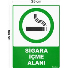 Önlemiş Önlemis Iş Güvenlik Levhası 25*35 Dekota