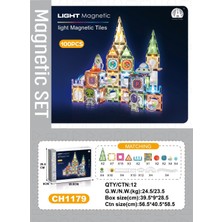 Oydaş Oyuncak 03-CH1179 7,5 cm Manyetik Bloklar 100 Pcs