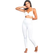 İlkyaz Fashion Ieg™ Beyaz Mı Emay 2045 Anti Selülit Tayt Korse