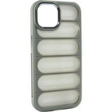 Uluora iPhone 15 Pro Max Noktalı Lüx Sas Kapak Kılıf