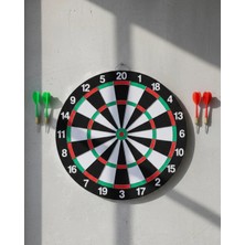 Makay Ev ve Oyun Alanları Için Dart Tahtası 12 Inç 4 Dart Oku Dahil