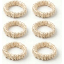 Nomads Felt 6'lı Avantaj Paketi %100 Saf Ipek Scrunchie Toka Seti