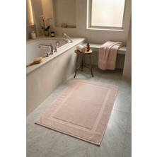 Anılsan Melissa %100 Pamuk Ayak Havlusu - Pudra 55X90, 420GR