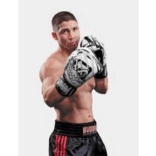 Buddha Creepy Green Yellow White Buddha Gloves For Boxing And Muay Thai