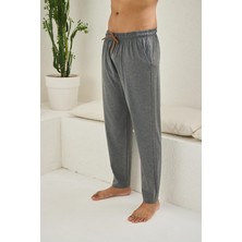 Kly Pijama Kly 120 Erkek Pamuklu Cepli Düz Paça Tek Pijama Altı