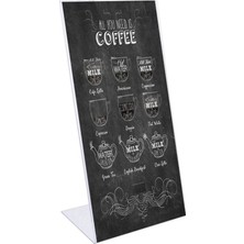 Arte Display L Tipi Dikey 10X21CM Pleksi Masaüstü Şeffaf Föylük Broşürlük Fiyatlık 50LI Paket