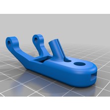 Akaslan Plastik Foxeer FOXWHOOP25 Için Flex Gps Elrs Vtx Anten Montaj Aparatı (Sadece Plastik Parçadır Soru Sorabilirsiniz)