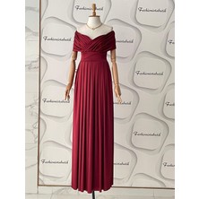 Fashionistabutik Prenses Yaka Abiye Elbise