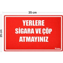 Önlemiş Önlemis Iş Güvenlik Levhası 25*35 Dekota