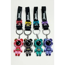 Uluora Astronot Silikon Anahtarlık