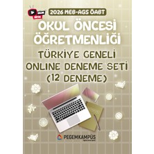 Pegem Kampüs 2026 MEB-AGS ÖABT Okul Öncesi Öğretmenliği Türkiye Geneli Online