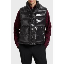Hugo Logolu Su Itici Regular Fit Parlak Şişme Yelek Erkek Yelek 50547981 001