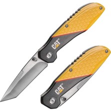 Cat DA980047 Kemer Askı Kancalı Katlanabilir 18CM Paslanmaz Çelik Kamp Çakısı