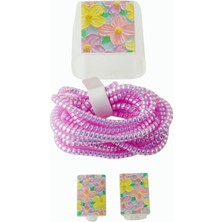 Uluora Çiçek Iphone Şarj Kılıfı