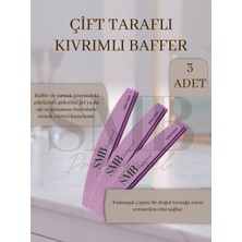 SMB Profesyonel Büyük Baffer Törpü 3'lü Set Kalıcı Oje Protez Tırnak
