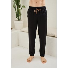 Kly Pijama Kly 120 Erkek Pamuklu Cepli Düz Paça Tek Pijama Altı