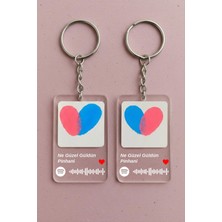 Uluora Sevgili Parmak Izli Anahtarlık Yapma Seti